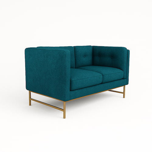 [00000023] Two-Seat Sofa (Linen)